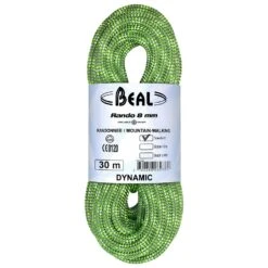 Beal - Rando 8 Mm - Corde Jumelée 13 Beal - Rando 8 Mm - Corde Jumelée -Escalade Matériel Magasin beal rando 8 mm corde jumelee 1