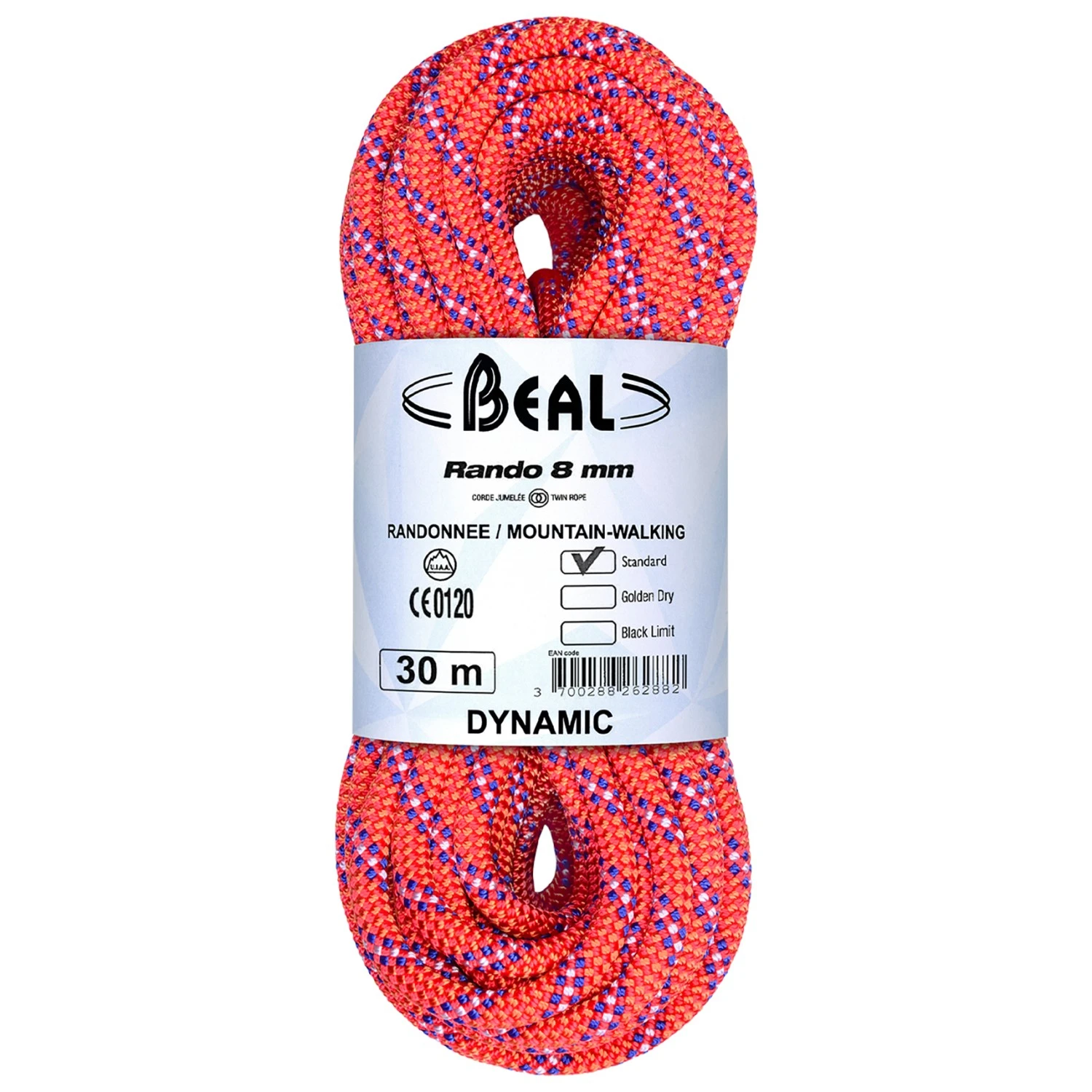 Beal - Rando 8 Mm - Corde Jumelée 3 Beal - Rando 8 Mm - Corde Jumelée