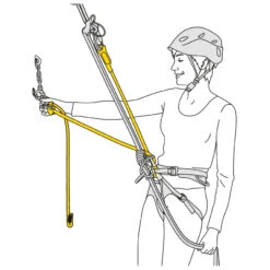 Petzl - Dual Connect Adjust - Longe De Maintien 10 Petzl - Dual Connect Adjust - Longe De Maintien -Escalade Matériel Magasin petzl dual connect adjust longe de maintien detail 4